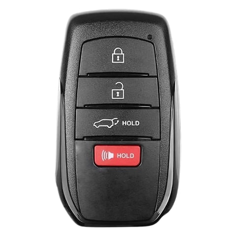 2024-2025 Toyota Highlander / 4-Button Smart Key / FCC ID: HYQ14FBX / PN: 8990H-0E600 (Aftermarket)