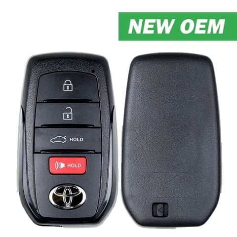 2023-2025 Toyota Corolla / 4-Button Smart Key / PN: 8990H-12350 / FCC ID: HYQ14FBW (OEM)