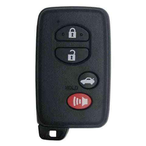 2007-2013 Toyota / 4-Button Smart Key / HYQ14AAB (E Board – 3370) (Aftermarket)