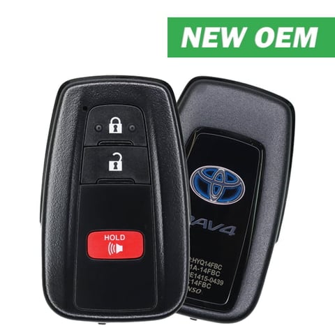 2019-2022 Toyota RAV4 / 3-Button Smart Key / PN: 8990H-42020 / FCC IF: HYQ14FBC-0351 (OEM)