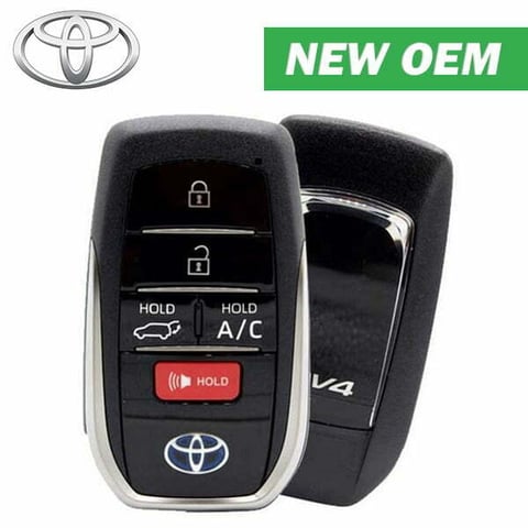 2021-2024 Toyota RAV4 Prime / 5-Button Smart Key / PN: 8990H-42380, 8990H-42381 / FCC ID: HYQ14FBX (OEM)