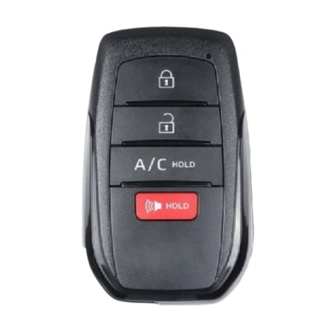 2023-2025 Toyota bZ4X / 4-Button Smart Key / FCC ID: HYQ14FBX / PN: 8990H-42510 (Aftermarket)