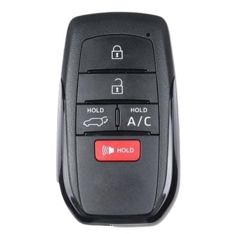 2023-2025 Toyota bZ4X / 5-Button Smart Key / FCC ID: HYQ14FBX / PN: 8990H-42520 (Aftermarket)