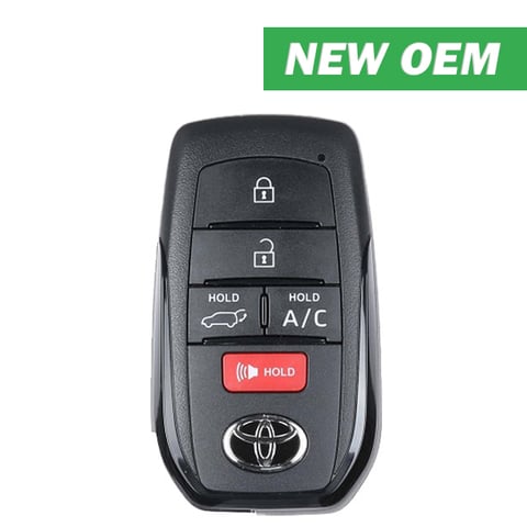 2023-2025 Toyota bZ4X / 5-Button Smart Key / PN: 8990H-42520 / HYQ14FBX (OEM)