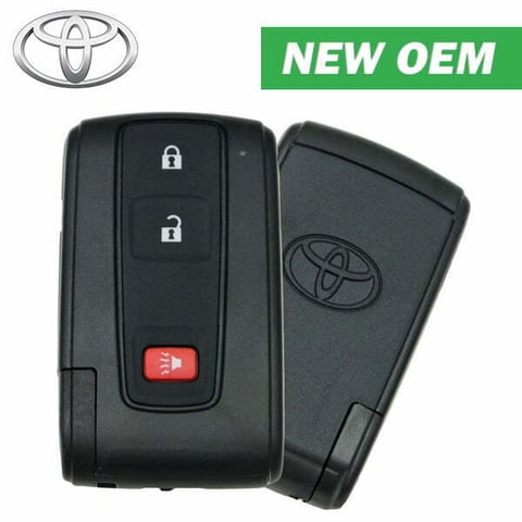 2004-2009 Toyota Prius / 3-Button Smart Key / PN: 89071-47080, 89071-47180 / FCC ID:MOZB21TG (OEM)