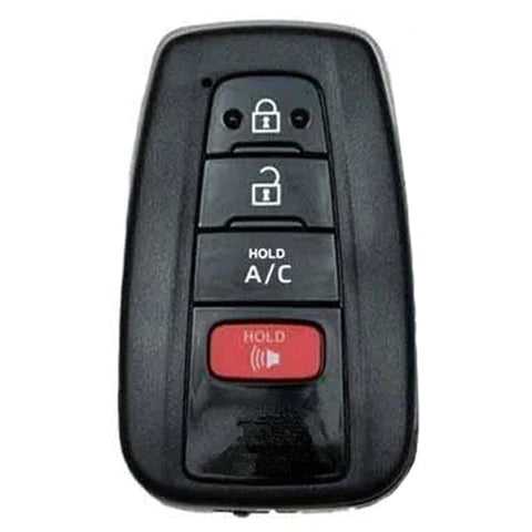 2017-2021 Toyota Prius Prime / 4-Button Smart Key / PN: 89904-47460 / HYQ14FBE-0410 (Aftermarket)