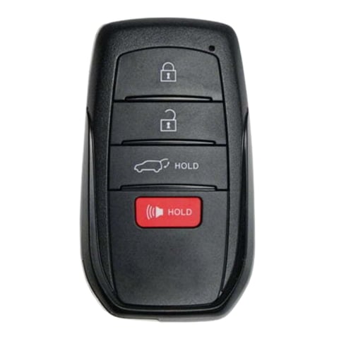 2021-2024 Toyota Venza / 4-Button Smart Key / FCC ID: HYQ14FBX / PN: 8990H-48050 (Aftermarket)