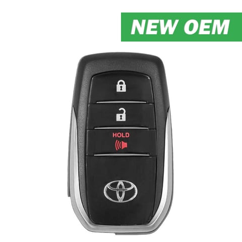 2020-2021 Toyota Land Cruiser / 3-Button Smart Key / PN: 89904-60X20 / FCC ID: HYQ14FBB-0010 (OEM)