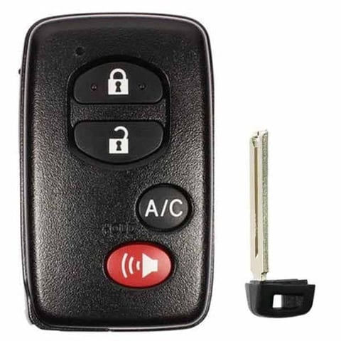 2010-2015 Toyota Prius / 4-Button Smart Key / PN: 89904-47150 / GNE Board 5290 / HYQ14ACX (Aftermarket)