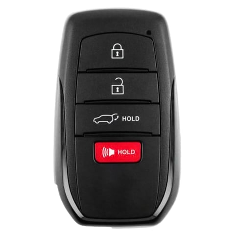 2023-2025 Toyota Sequoia / 4-Button Smart Key / FCC: HYQ14FBX / PN: 8990H-0C020 / 8990H-0C021 (Aftermarket)
