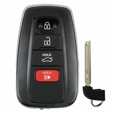 2018-2023 Toyota Camry / 4-Button Smart Key / FCC ID: HYQ14FBC – 0351 / PN: 89904-06220 (Aftermarket)