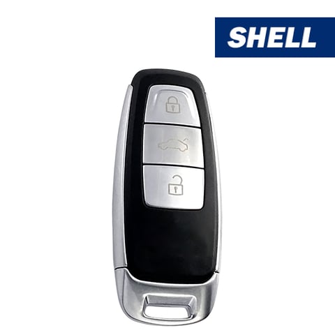 2018-2024 MLB Audi 3-Button Smart Key SHELL / IYZ-AK2 (Aftermarket)