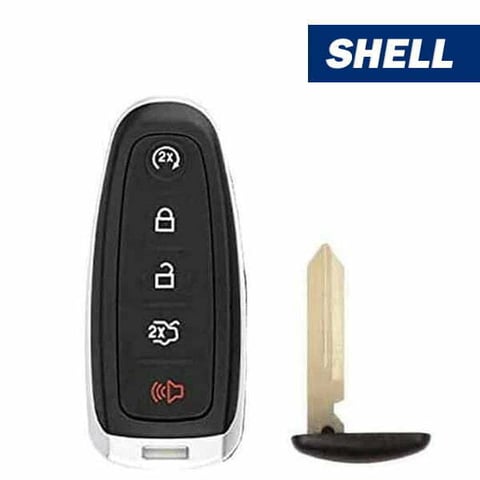 2011-2022 Ford / Lincoln / 5-Button Smart Key SHELL w/ “Paddle” Style (Aftermarket)
