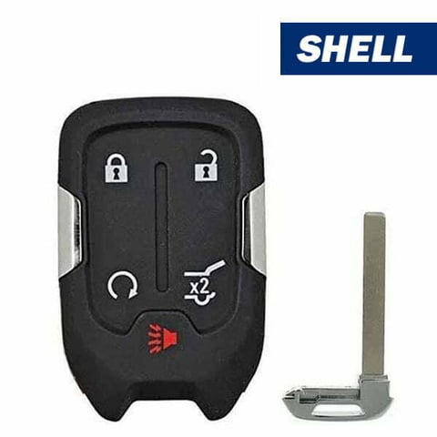 2015-2019 GM GMC Chevrolet / 5-Button Smart Key SHELL for HYQ1AA / HYQ1EA (Aftermarket)