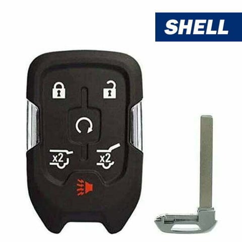 2015- 2020 GM / GMC / Chevrolet / 6-Button Remote Smart Key Shell for HYQ1AA / HYQ1EA (Aftermarket)