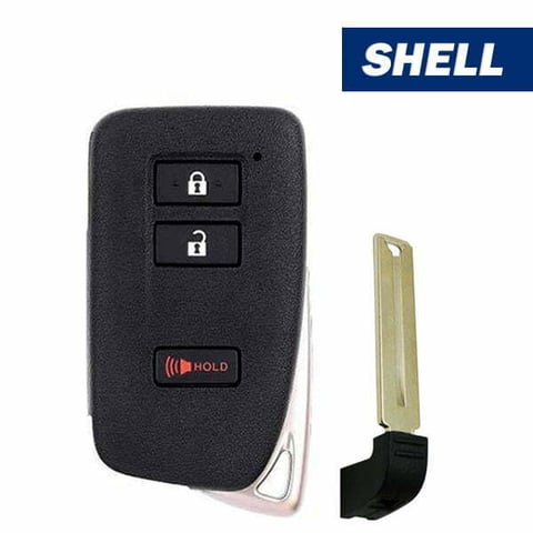2013-2018 Lexus / 3-Button Smart Key SHELL / HYQ14FBA HYQ14FBB (Aftermarket)