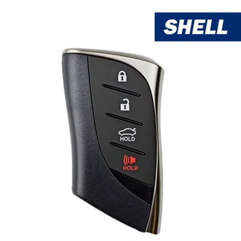 2019-2021 Lexus / 4-Button Smart Key SHELL / FCC ID: HYQ14FBF (Aftermarket)