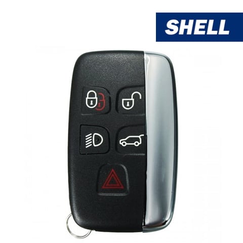 2010-2020 Jaguar Land Rover Range Rover / 5-Button Smart Key SHELL For FCC ID: KOBJTF10A (Aftermarket)