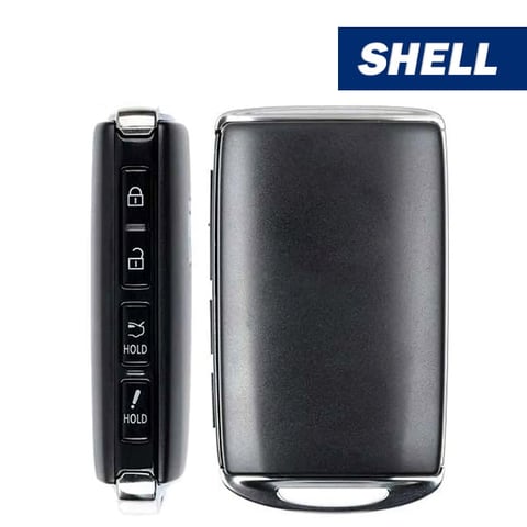 2019-2022 Mazda 4-Button Smart Key SHELL For FCC ID: WAZSKE11D01, WAZSKE13D03 (Aftermarket)