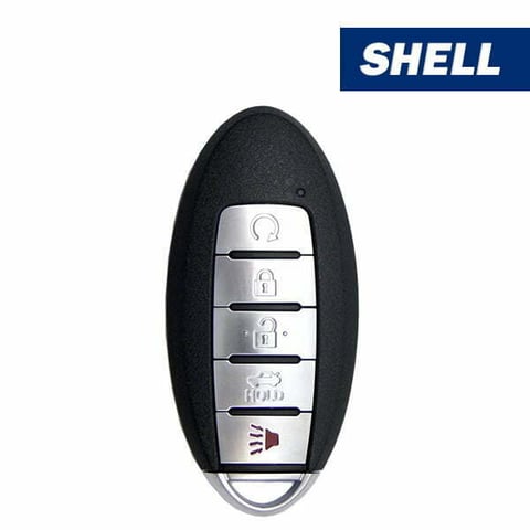 2009-2019 Nissan 5-Button Smart Key Shell for KR5S180144014 (Aftermarket)