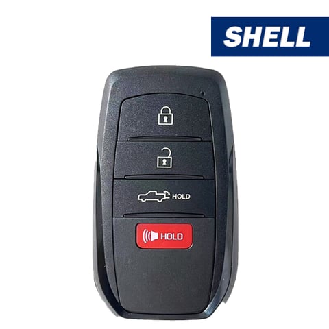 2022-2023 Toyota 4-Button Smart Key SHELL W/ Tailgate / HYQ14FBX (Aftermarket)