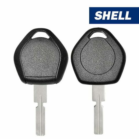 1995-2003 BMW / HU58 (4-Track) / Transponder Key Shell (NO CHIP) (Aftermarket)