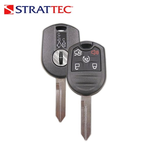 Strattec – 2007-2017 Lincoln / 5-Button Remote Head Key / PN: 164-R8056 / FCC ID: CWTWB1U793 (80 Bit)