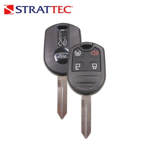 Strattec – 2007-2018 Ford 4-Button Remote Head Key FORD LOGO / PN: 164-R8067 / 5912561