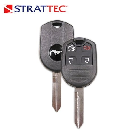 Strattec – 2011-2014 Ford Mustang / 4-Button Remote Head Key / FCC ID: M3N-A2C31243300 / PN: 164-R8087 / 5921186