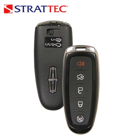 Strattec – 2013-2020 Lincoln / 5-Button Smart Key / PN: 164-R8094 / M3N5WY8609 / Lincoln Logo
