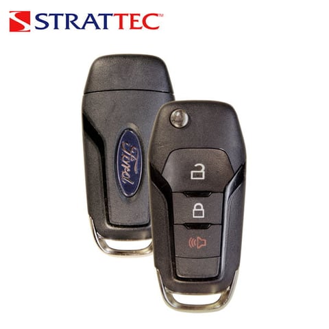 Strattec – 2015-2023 Ford / 3-Button Flip Key / FCC ID: N5F-A08TAA / PN: 164-R8130 / 5923667