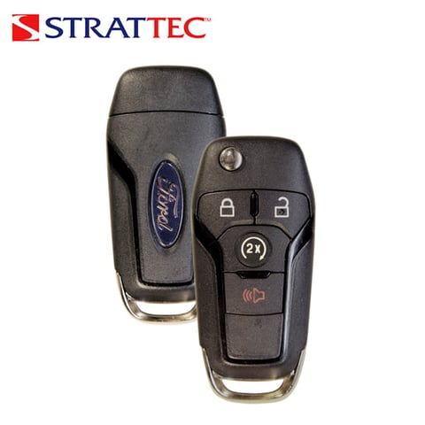 Strattec – 2015-2022 Ford F-Series Raptor Ranger / 4-Button Flip Key / PN: 164-R8134 / FCC ID: N5F-A08TDA / 5923694