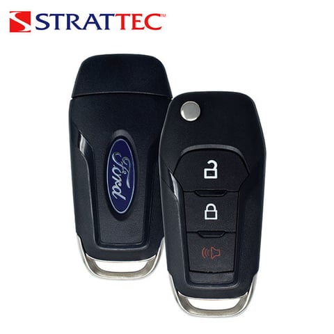 Strattec – 2023-2025 Ford F-Series / 3-Button Flip Key / FCC ID: N5F-A08TBLP / PN: 164-R8334 / 5945864