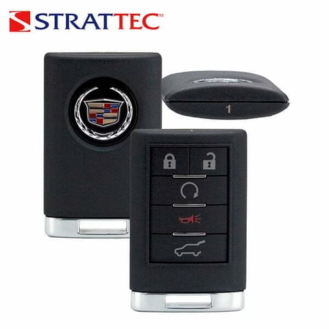 Strattec – 2008-2013 Cadillac CTS Wagon / 5-Button Keyless Entry Remote / Driver #1 / FCC ID: OUC6000066 / PN: 20998281 / 5923883