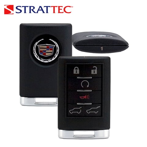 Strattec – 2008-2014 Cadillac Escalade / 6-Button Keyless Entry Remote / FCC ID: OUC6000223 / PN: 22756465 / 5923887