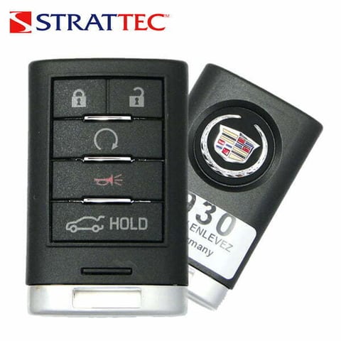 Strattec – 2013-2015 Cadillac ATS XTS ELR / 5-Button Smart Key / FCC ID: NBG009768T / PN: 22856930 / 5931856