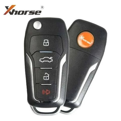 Xhorse Ford Style – VVDI Super Remote / 4-Button Universal Remote Flip Key w/ Super Chip