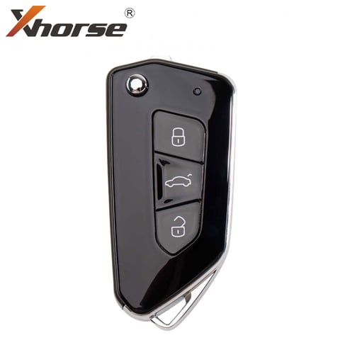 Xhorse – All Black G A08 Style / 3-Button Universal Flip Key / WIRED / XKGA81EN