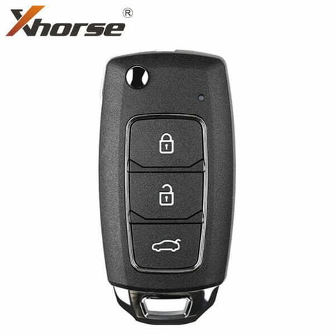 Xhorse – Hyundai Style 3-Button Universal Flip Key Remote for VVDI Key Tool (Wired)