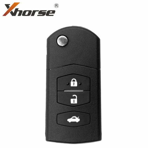Xhorse – Mazda Style / 3-Button Universal Flip Key Remote for VVDI Key Tool / XKMA00EN (Wired)