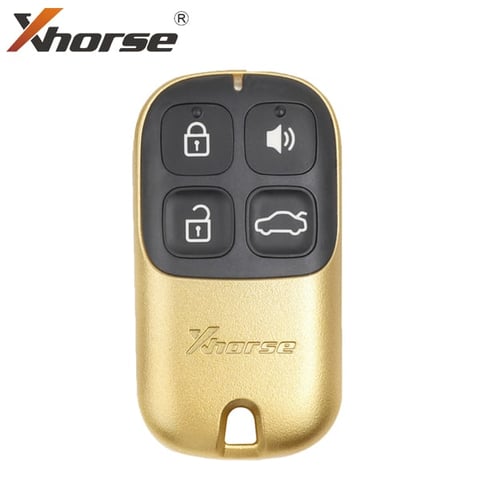 Xhorse – GOLDEN – 4-Button Universal Remote Key for VVDI Key Tool (Wired)