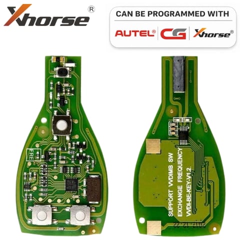 Xhorse – Mercedes Fobik / VVDI BE Key PCB Board (315 Mhz – 433 Mhz) for VVDI MB Programmer / Improved Version / XNBZ01EN