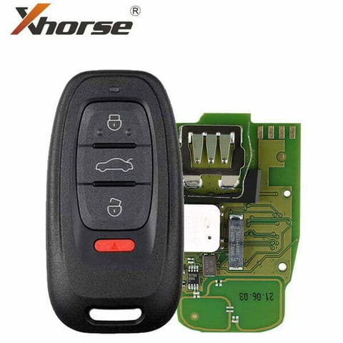 Xhorse – 2013-2019 Audi / 4-Button Smart Key / T54J / 315MHz / 433MHz / 868MHz / No Soldering Required / XSAJD1EN (New Version)
