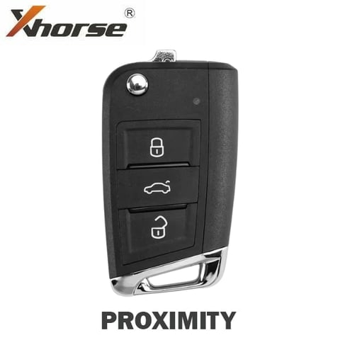 Xhorse – MQB Style 3-Button Universal Flip Key w/ Proximity Function for VVDI Key Tool / XSDM04EN