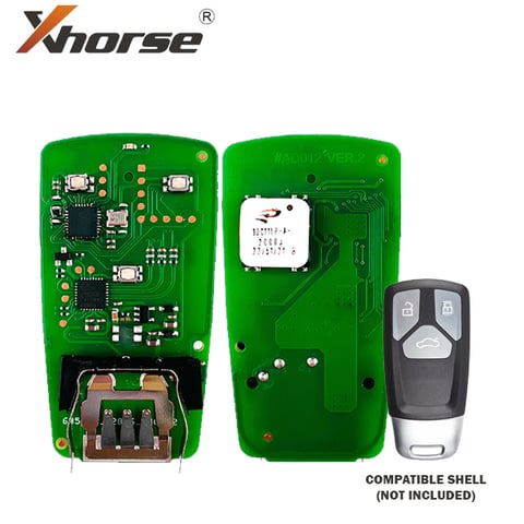 Xhorse – Audi Style MLB 3-Button Universal Smart Remote PCB Board / XSMA41EN