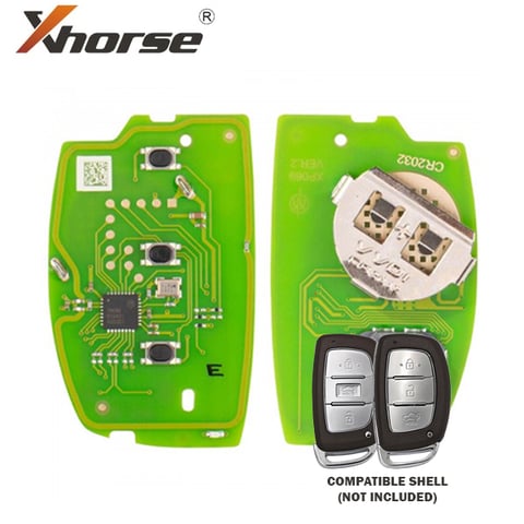 Xhorse – Hyundai 3-Buttons Universal Smart Remote PCB Board / XZHY84EN