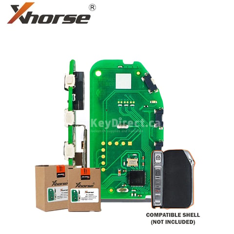 Xhorse – XZKA82EN – Special PCB Board Exclusively For Hyundai & Kia Models / 4-Button Universal Smart Remote PCB Board