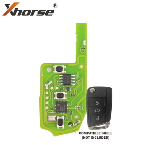 Xhorse – XZVGM1EN – Special Remote PCB Board With XT27B Chip For Volkswagen MQB48 Models