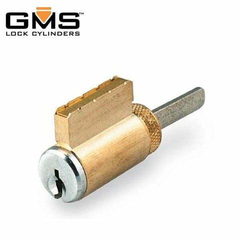 GMS – KIK Cylinder W/ Multi-Tailpiece / 6-Pin / US26D / Satin Chrome