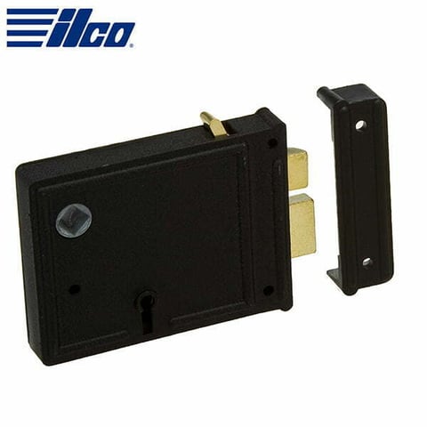 ILCO – Bit Key Rim Lockset – Horizontal Mount Function